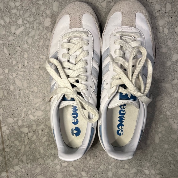 Samba OG "White / Halo Blue" M 7 W 8 - Picture 6 of 6